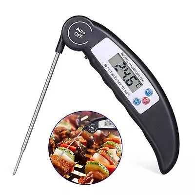 Digital Food Thermometer Probe Cooking Meat Kitchen Temperature BBQ Turkey Milk  • £4.90