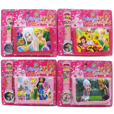 Tinkerbell - Kid Child Boy Girl Accessories Watch & Wallet Electronic Toy Set • $4.95