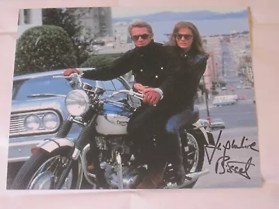 Actress JACQUELINE BISSET Signed 8x10 STEVE MCQUEEN Photo BULLITT AUTOGRAPH 1 • $32.49