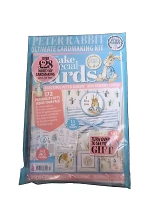 Peter Rabbit Card Making Kit - Make Special Cards Magazine (Issue 23April 2020) • £8.99