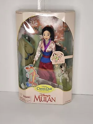Disney Store 2012 Classic Store Edition Princess Mulan 12 Inch Doll New In Box • $20.99