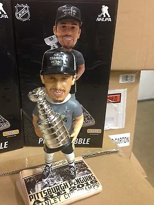 Evgeni Malkin Pittsburgh Penguins BobbleHead 2016 Stanley Cup Trophy Newspaper   • $19.95