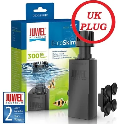 Juwel EccoSkim Surface Skimmer (300Lph) Marine Reef Aquarium Fish Tank Damp Box • £33.95