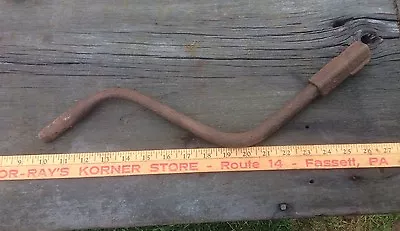 Antique Metal Crank Handle For Tractor Or Automobile Industrial Shabby • $19.19