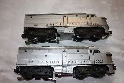 Lionel Postwar O Gauge # 2023 Union Pacific Twin Diesel AA OB With Insert • $83