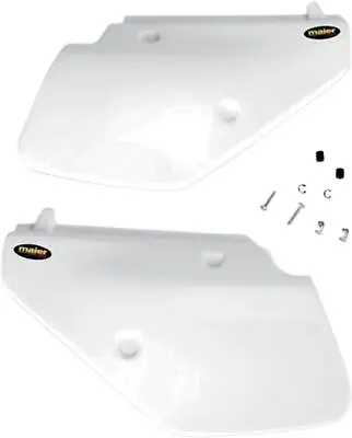 Maier Side Panels White #213261 Fits Suzuki DR350SE/DR350S/DR250S/DR250SE • $104.36