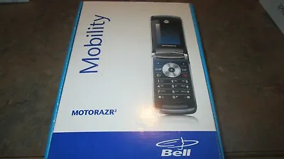 Motorola RAZR V9m  Black (Bell) Cell Flip Phone • $68.99