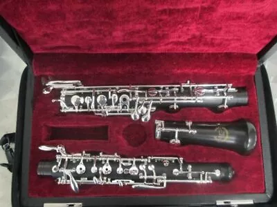 Prestini Professional Oboe Full Conservatory – Marigaux  Model – Grenadilla Wood • $2900