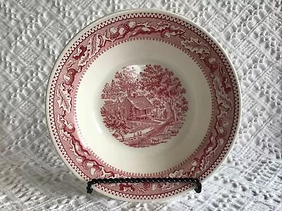 VNTG Royal China Ironstone 9 1/8” Vegetable  Serving Bowl Memory Lane Pattern • $15.99