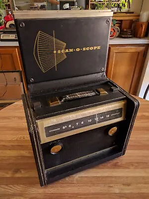 Vintage Motorola Scan-O-Scope Diplomat Radio Model #65L1 • $54.99