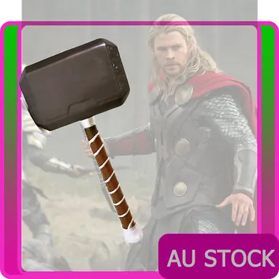 Thor Hammer Avengers Armour Weapon Costume Adult Superhero Cosplay Accessories • $36.99