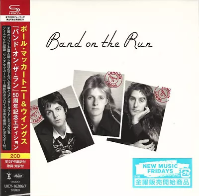 PAUL McCARTNEY  Band On The Run (50th Anniversary)  2024 JAPAN SHM *NEW CD • $34.98