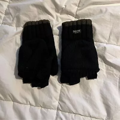 Wool Gloves With Cut Finger Tips And Flip Over Mitten. • $10