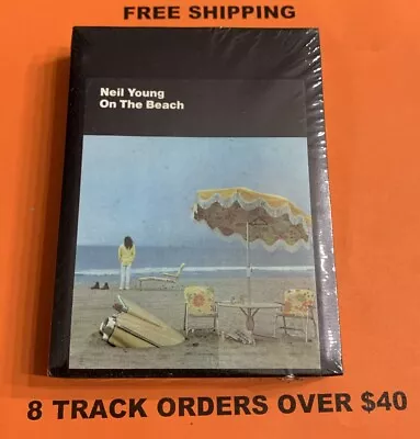 Neil Young On The Beach 8 Track Tape New/Sealed • $9.50