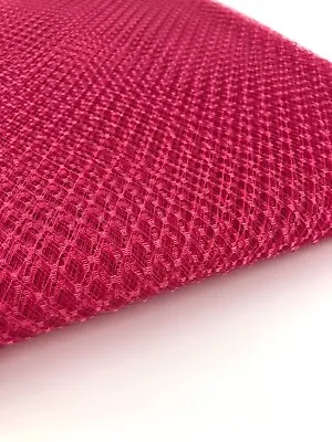 Fuchsia Hot Pink 9” Inch Wedding Birdcage Veiling Millinery Hat Veil Net • £4.05