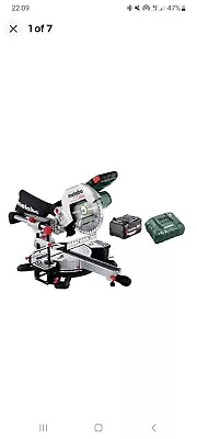 Metabo Ks18ltx216 18v Cordless Compound Mitre Saw • £200