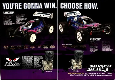 Mugen MBX5T MBX5R RC Car Print Ad Wall Art Decor MR28 B01A Engine • $28.99