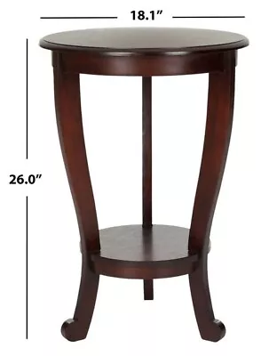 Safavieh Mary Pedestal Side Table Reduced Price 2172726835 AMH5711D • $69