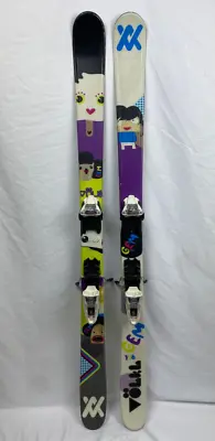 $199.95 • Buy Volkl Gem Skis 148 CM Marker Free Ten Bindings Womens Girls Twin Tip