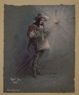 1923 Moul Ten Musketeer Watercolor     • $42.75