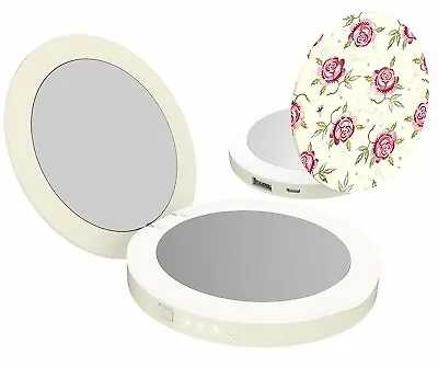 £16.99 • Buy Power Bank & Compact LED Mirror - Coco Lite By VQ - Emma Bridgewater Rose & Bee