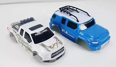 2 Micro Crawler Bodys RC Toyota FJ Ford F-250 Scale • $9.99