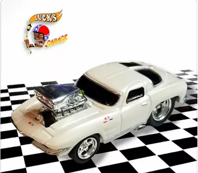 Muscle Machines 63 Corvette Split Window Pearl White 1963 Chevrolet Chevy Vette  • $5.79