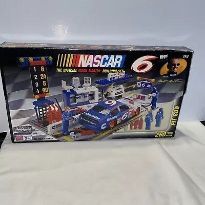 1999 Mega Bloks Nascar # 6 Mark Martin Building Set Pit Row #9916 • $31.99