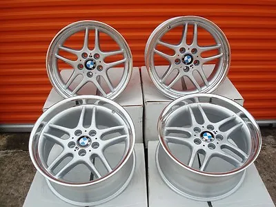 BMW 18 E39 M5 Genuine 74.1 M Parallel OEM Factory Wheels 540i 530i 528i 525 Euro • $4150