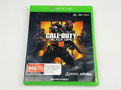 Mint Disc Xbox One Call Of Duty: Black Ops 4 IIII Free Postage • $20.72