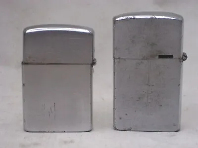 2 Vintage  Lighters CHAMP AUSTRIA 2809511 & Mastercraft Japan Lighter • $23.93