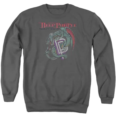Deep Purple The Battle Rages On Crewneck Sweatshirt Licensed Rock Music Charcoal • $24.49