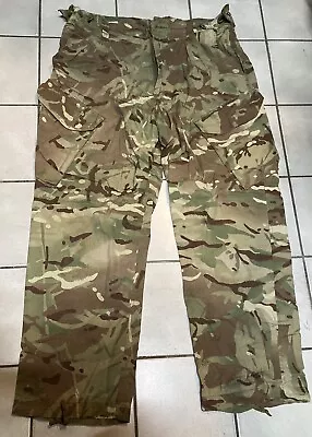 British Army Issue Lightweight MTP PCS Camouflage Trousers 75/92/108 36  - Used • £18