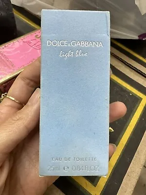 Dolce&Gabbana Light Blue For Women 0.84 Fl Oz Eau De Toilette New In Box • £28.93