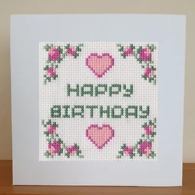 £7.25 • Buy Birthday Card - Cross Stitch Kit  