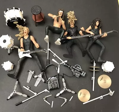 Macfarlane Metallica Harvesters Of Sorrow 2001 Action Figures With Instruments • $80