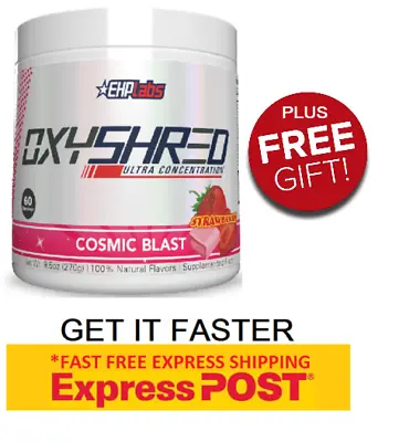 $62.50 • Buy Ehplabs Oxyshred All Flavours Ehp Labs Oxy Shred Fat Burner | Express | Cheap.