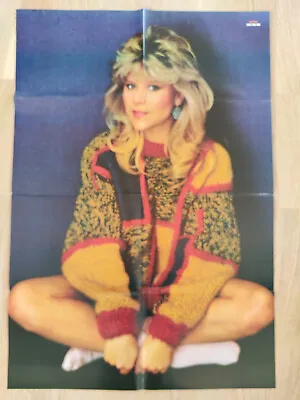 SAMANTHA FOX / MORTEN HARKET A-HA Giant A1 Poster From LOGO Magazine Norway. NEW • $27