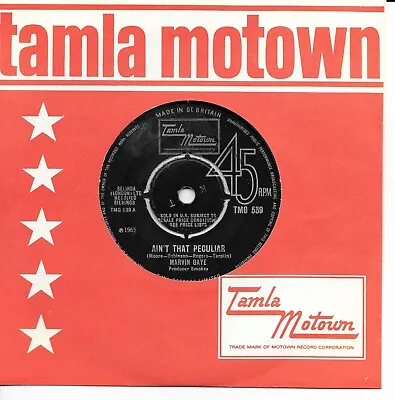 £19.99 • Buy Marvin Gaye   Ain't That Peculiar  7  Vinyl Northern Soul Tamla Motown TMG 539