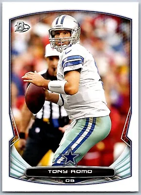 $1.84 • Buy 2014 Bowman 69 Tony Romo    Dallas Cowboys Football Card
