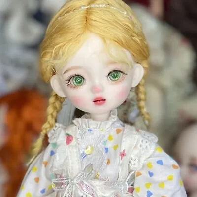 1/6 BJD Doll Toy Mechanical Joint Doll With Dress Shoes Wigs Makeup Whole Doll • $66.99