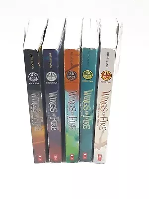 Wings Of Fire / Lot Of 5 Books /By Tui T Sutherland 1-5 • $23