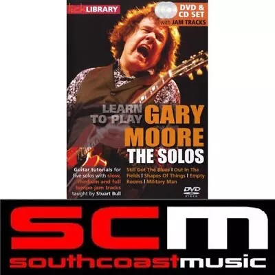 Lick Library Learn To Play Gary Moore Solos Guitar DVD RDR0287 • $32.61