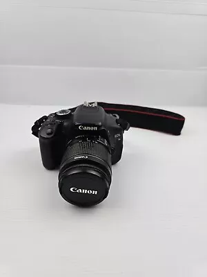 Canon EOS 600D Kiss X5 DSLR Camera W/EF-S 18-55mm F/3.5-5.6 No Charger • $299.99