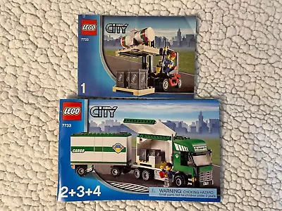 LEGO CITY: Truck & Forklift (7733)(See Description) • $18