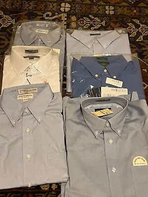 Lot Of (6) Men’s Dress Shirts Medium And 15 1/2 • $65