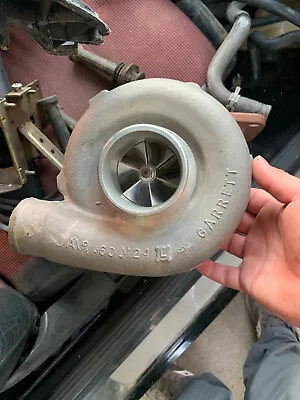 $1000 • Buy Garrett Turbo A/r 60m 24 (T4 Twin Scroll Oil/ Water Fed)