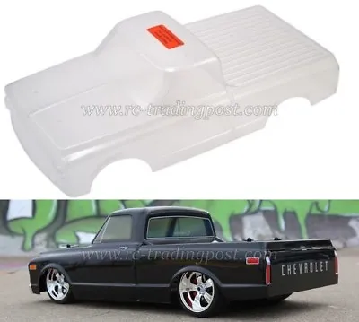 Clear RC Body 1/10 1972 Chevy C10 For RC Touring Cars Vaterra+Losi V100+4-Tec2.0 • $57.99