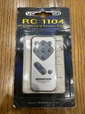 VDO Dayton Remote Control RC1104 RC 1104 • £23.99