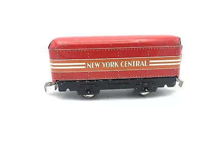 Marx Trains New York Central Red With Orange Strip Tender    Scarce Color!! • $56.78